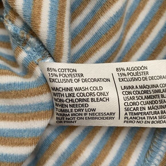 US Polo Assn. Luxuri Feel Men's Striped Short Sleeve Shirt Size XL - Picture 6 of 7